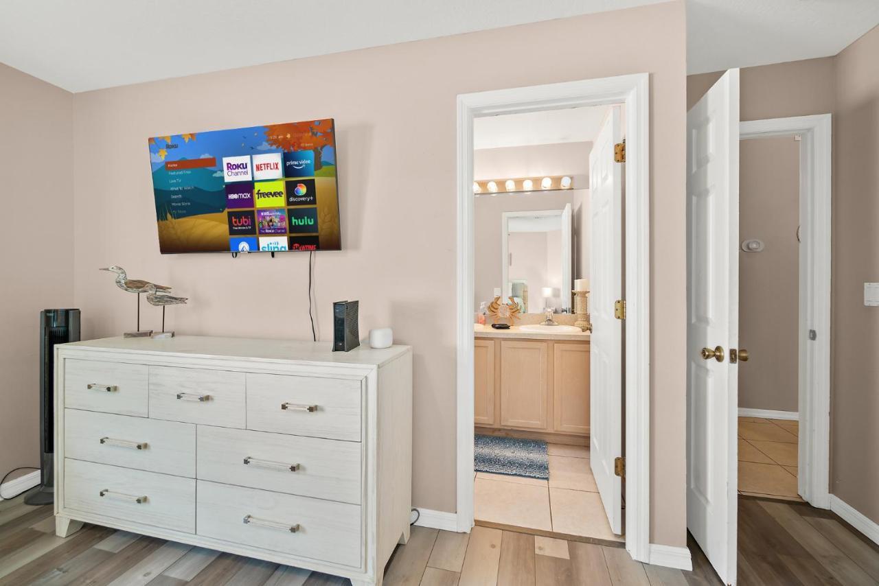 Sunset Serenity - 3Br Beach Townhome With Outdoor Patio - New Hot Tub, Steps To Ocean Fun! เมลเบิร์น ภายนอก รูปภาพ